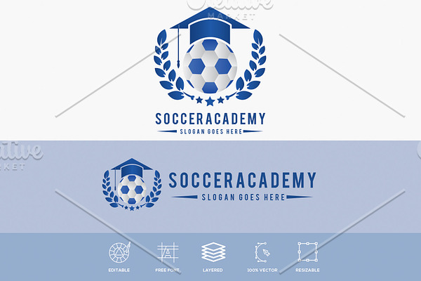 Soccer Academy Logo