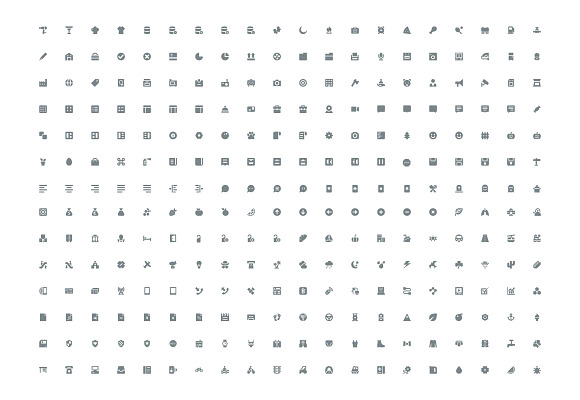 1000 Mini Vector Icons in Graphics - product preview 3