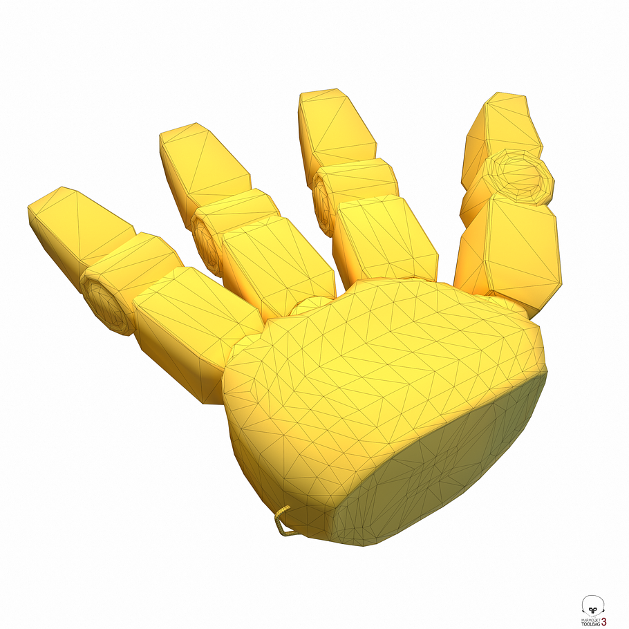 Robot Hand Low Poly PBR in Electronics - product preview 2