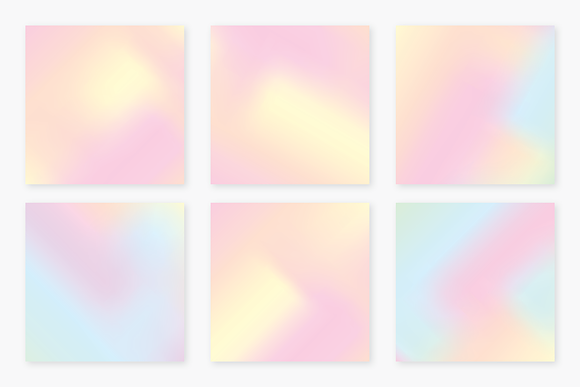 Holographic Gradients in Photoshop Gradients - product preview 3