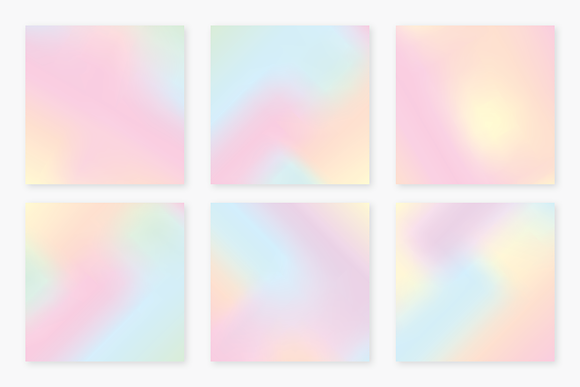 Holographic Gradients in Photoshop Gradients - product preview 4