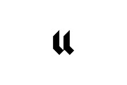 Urbanowicz - Letter U Logo