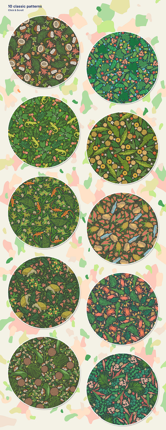 Life in the Tropics patterns in Patterns - product preview 2