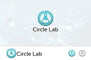 Circle Lab Laboratory Logo