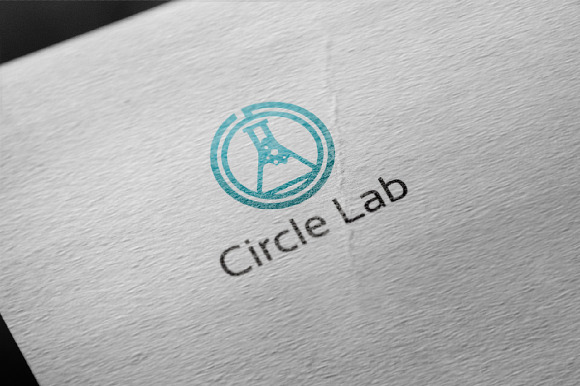 Circle Lab Laboratory Logo in Logo Templates - product preview 1