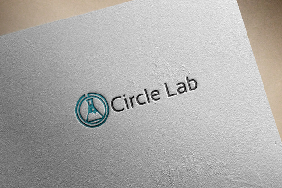 Circle Lab Laboratory Logo in Logo Templates - product preview 2