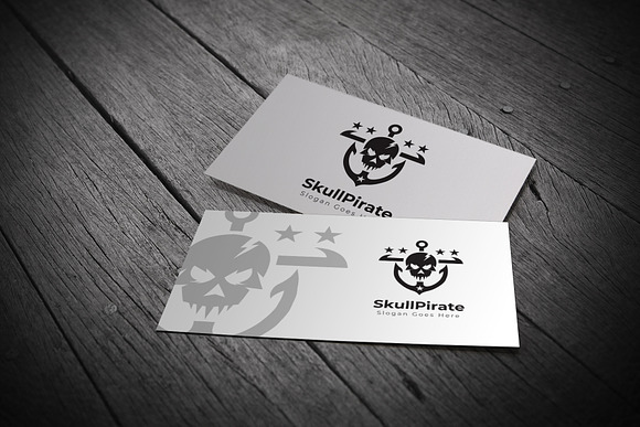 SkullPirate Logo in Logo Templates - product preview 2