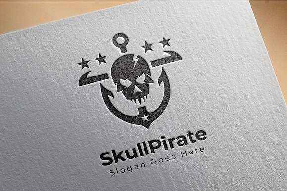 SkullPirate Logo in Logo Templates - product preview 4