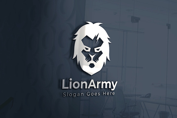 Lion Logo in Logo Templates - product preview 3