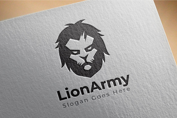 Lion Logo in Logo Templates - product preview 4