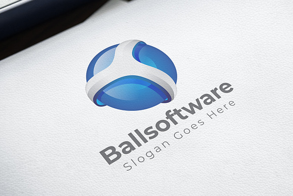 3d / ball / global / in Logo Templates - product preview 1