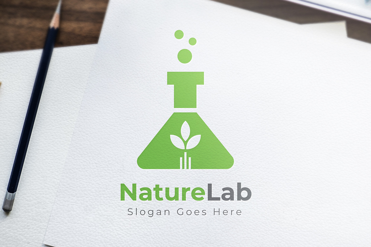 Nature Lab Logo in Logo Templates - product preview 8