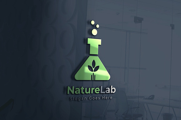 Nature Lab Logo in Logo Templates - product preview 3