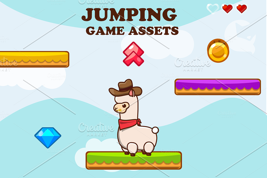 Jumping Game Asset