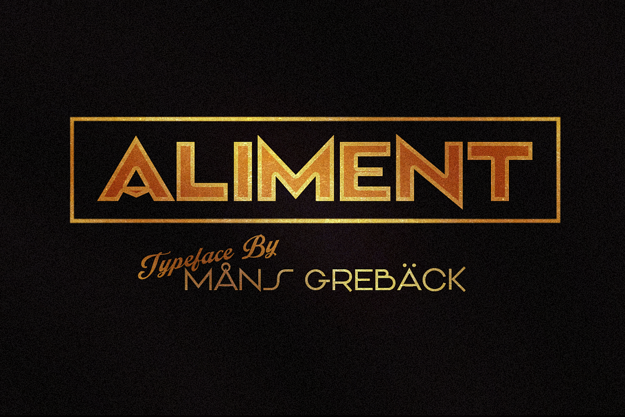 Aliment - Five Weight Font! in Sans-Serif Fonts - product preview 8