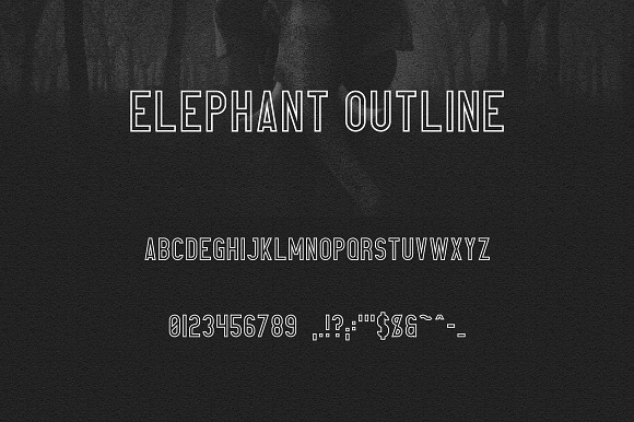 Elephant Font Family -50% in Sans-Serif Fonts - product preview 10