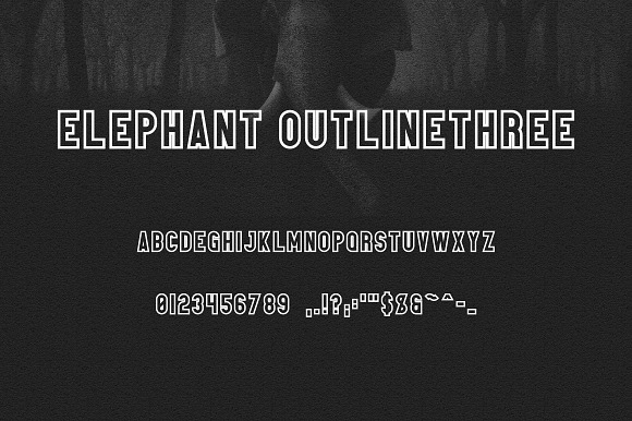 Elephant Font Family -50% in Sans-Serif Fonts - product preview 12