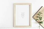 Styled Picture Frame Mockup