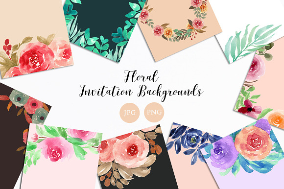 Floral Watercolor Graphic Bundle in Illustrations - product preview 11