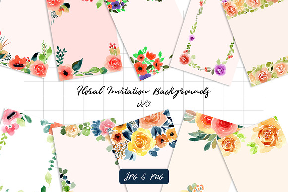 Floral Watercolor Graphic Bundle in Illustrations - product preview 15