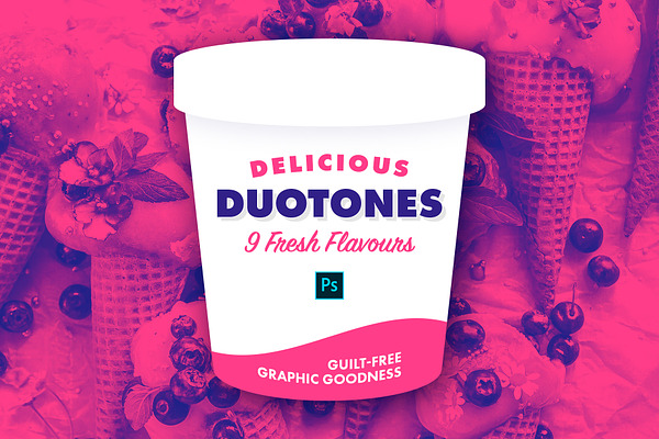 Delicious Duotones [9 Flavours PSD]