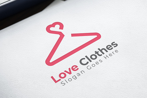Love Clothes Logo in Logo Templates - product preview 1