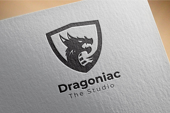 DragonShield Logo in Logo Templates - product preview 4