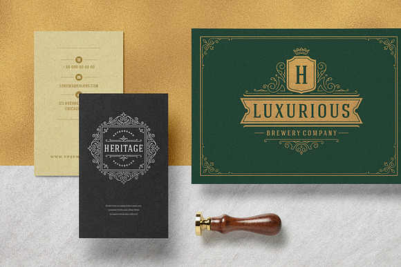 36 Luxury Ornament Logos in Logo Templates - product preview 10