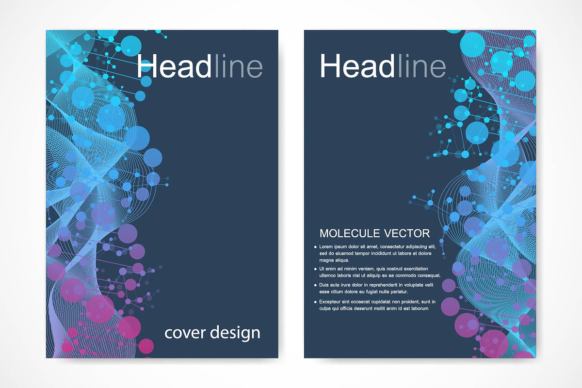 Scientific brochure design in Illustrations - product preview 8