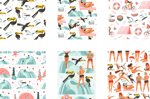 On The Beach in Illustrations - product preview 8