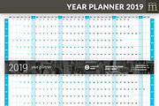 Year Planner 2019 (YP025-19)