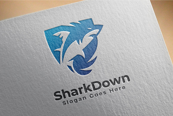 Shark Logo in Logo Templates - product preview 4