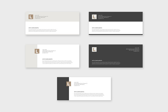 Lynx Stationery Set in Stationery Templates - product preview 5