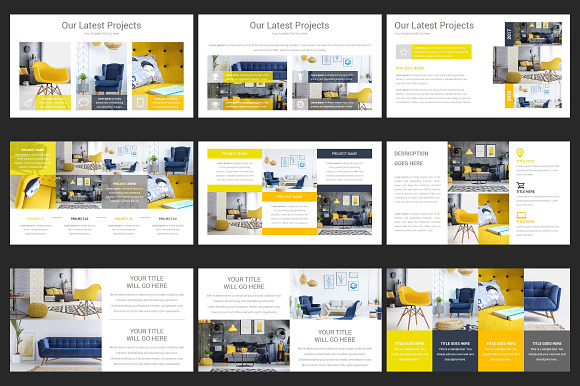 Simple PowerPoint Template in PowerPoint Templates - product preview 7