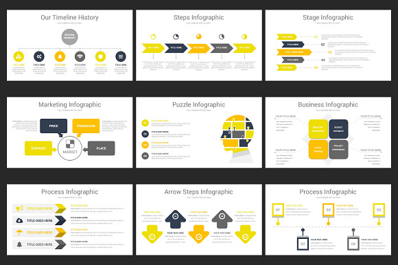 Simple PowerPoint Template in PowerPoint Templates - product preview 8