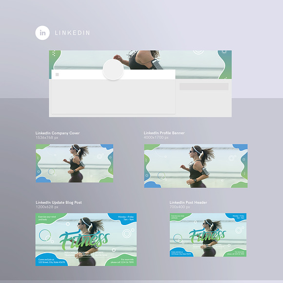 Branding Pack | Fitness Centre in Branding Mockups - product preview 13