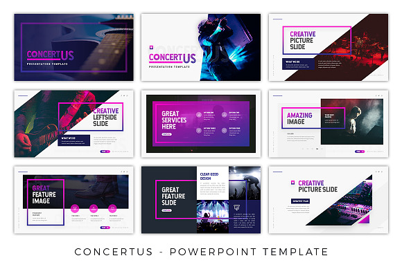 Concertus - Event Presentation in PowerPoint Templates - product preview 1