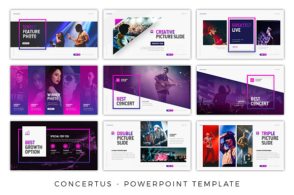 Concertus - Event Presentation in PowerPoint Templates - product preview 2