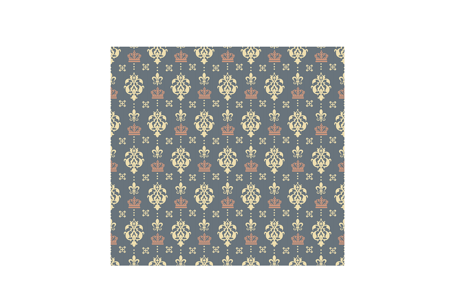 Vintage Royal Wallpaper in Patterns - product preview 8