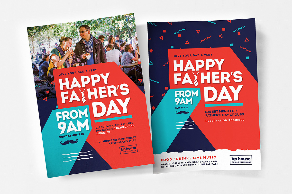 Fathers Day Flyer in Flyer Templates - product preview 8