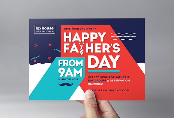 Fathers Day Flyer in Flyer Templates - product preview 1