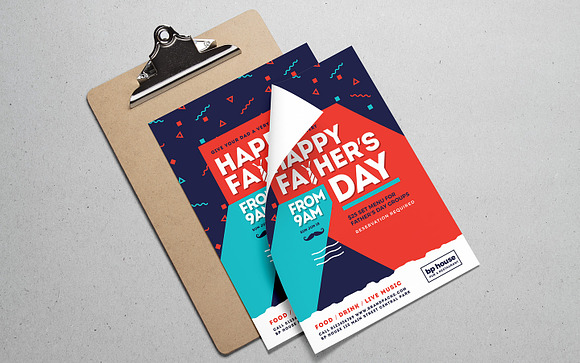Fathers Day Flyer in Flyer Templates - product preview 5