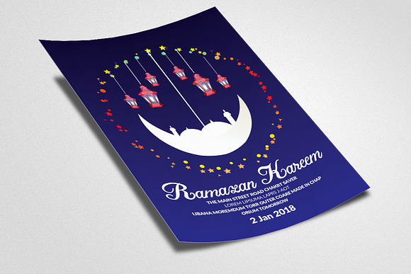 Ramadan Fast Iftaar Flyer Templates in Flyer Templates - product preview 2
