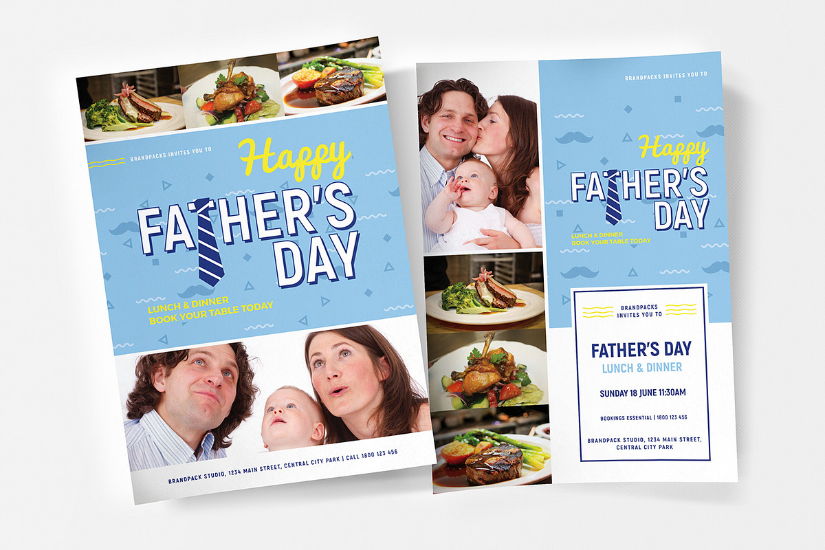 Fathers Day Poster / Flyer Templates in Flyer Templates - product preview 8