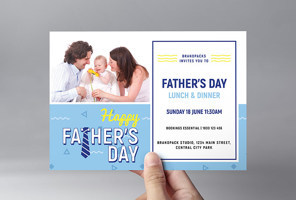 Fathers Day Poster / Flyer Templates in Flyer Templates - product preview 1