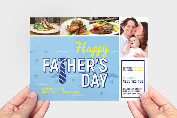 Fathers Day Poster / Flyer Templates in Flyer Templates - product preview 2