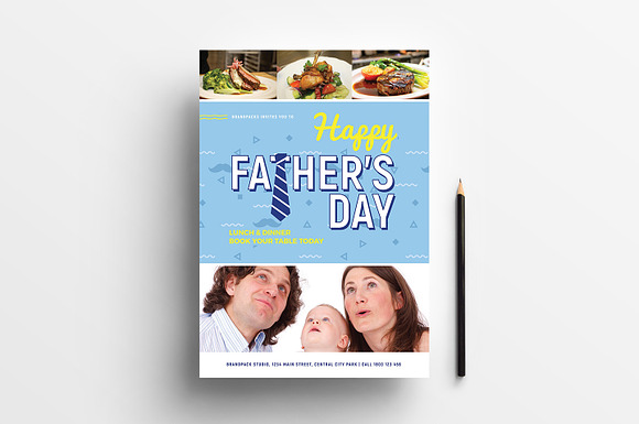 Fathers Day Poster / Flyer Templates in Flyer Templates - product preview 5