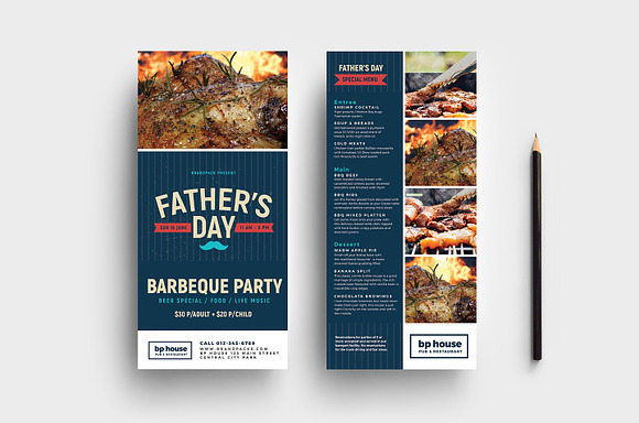 Fathers Day Flyer in Flyer Templates - product preview 5