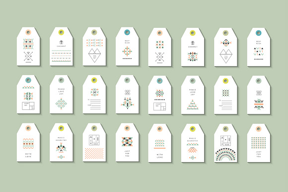 Gift Tags Collection in Illustrations - product preview 1