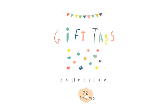 Gift Tags Collection in Illustrations - product preview 3